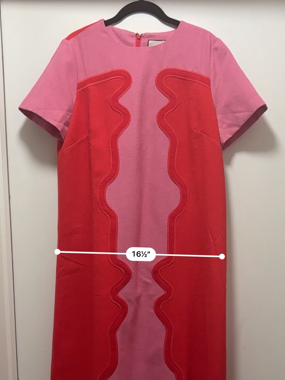 TUCKERNUCK
The Charlotte Dress - Hot Pink and Red - Picture 10 of 11
